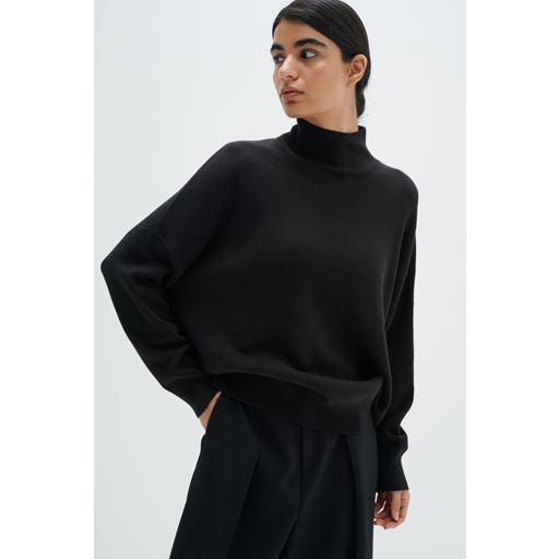 InWear TenleyIW Striktrøje, Black, XL