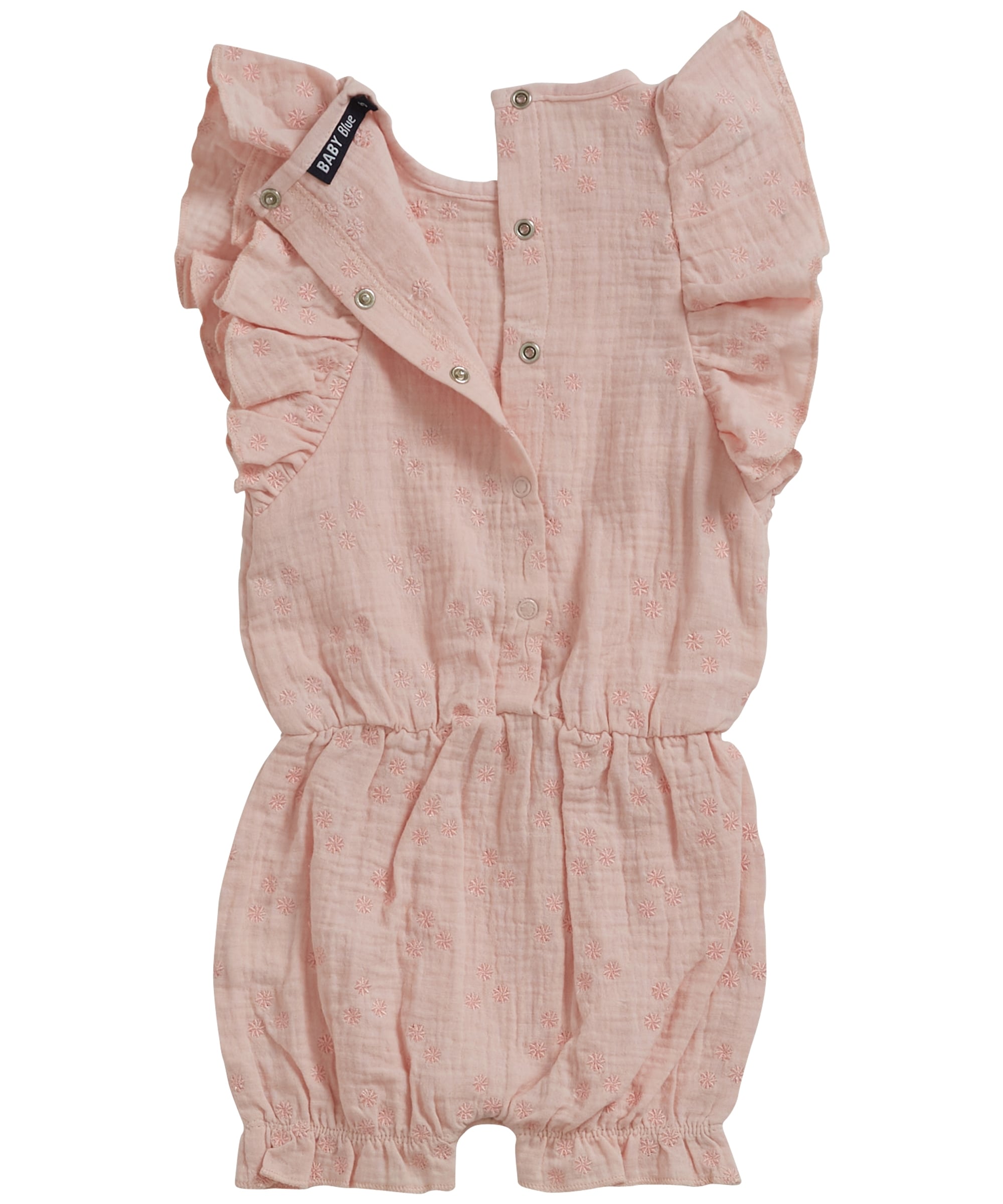 mousseline playsuit embroidery