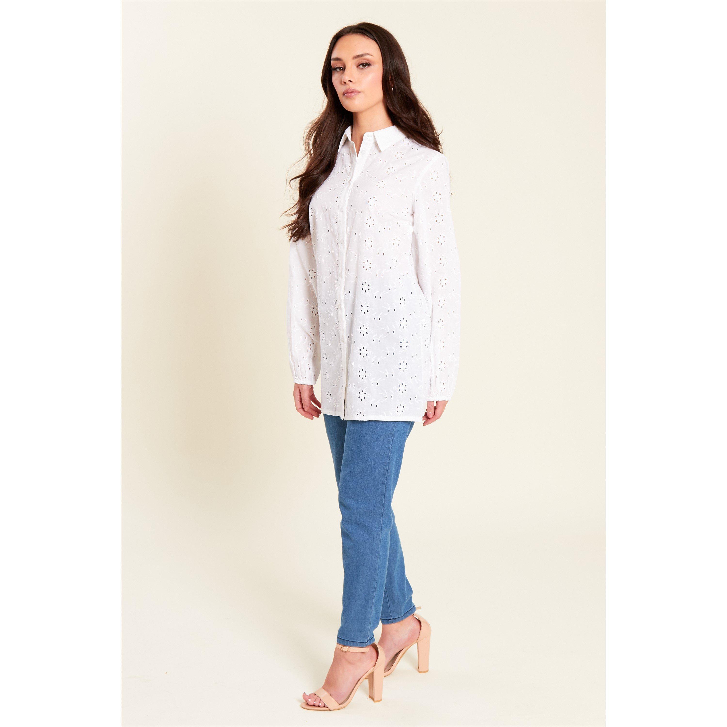 Be You BY Broderie Shirt Womens