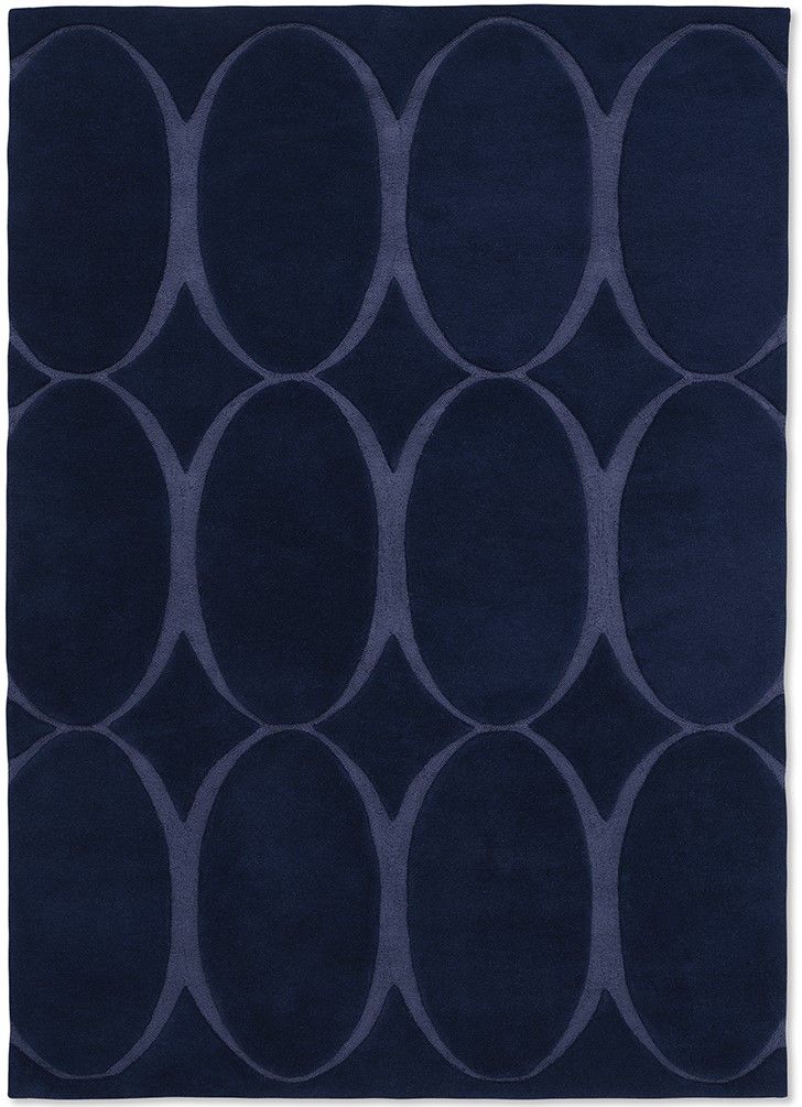 Vloerkleed Blue 039008 Renaissance  | Wedgwood Home