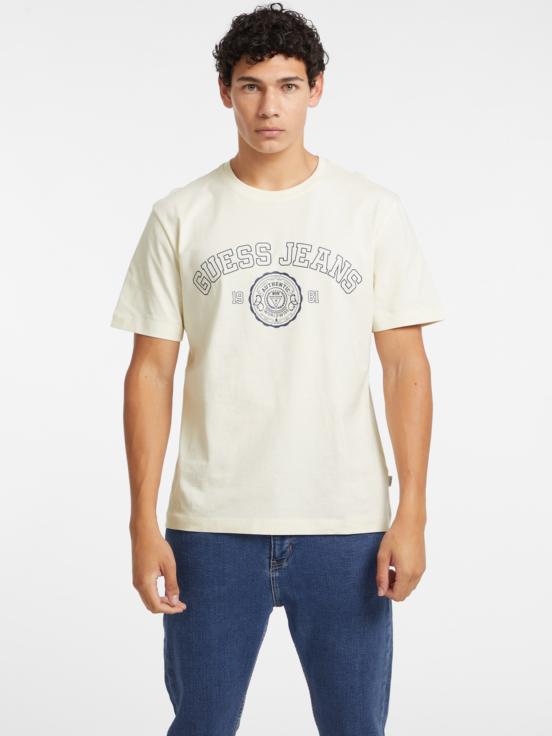 Camiseta com logo Stamp