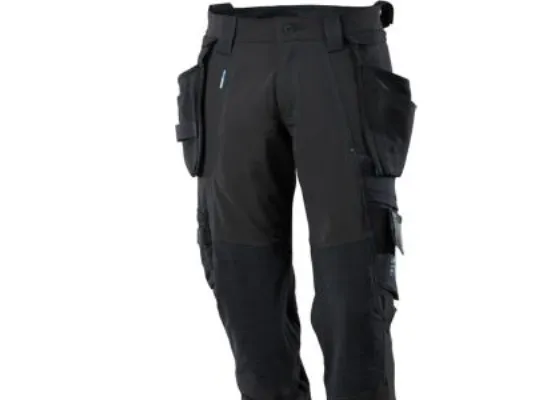 MASCOT 17031-311-09, Bukser, Ethvert køn, Sort, Elastin, Nylon, 235 g/m², 8%