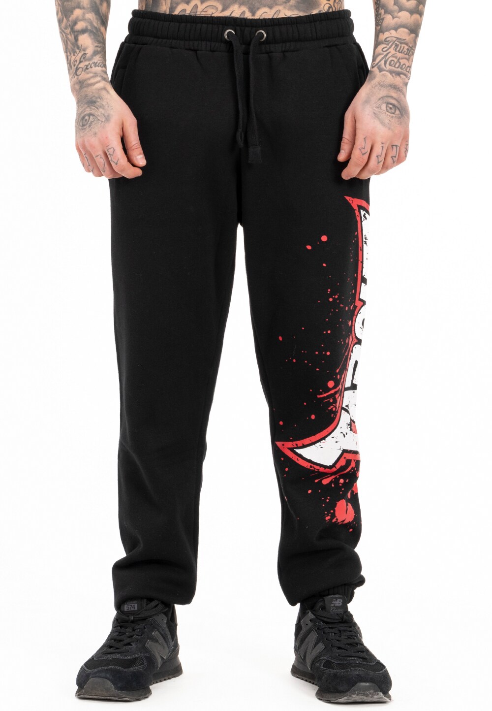 Tapout Herren Jogginghose normale Passform SPLASHING JOGGER