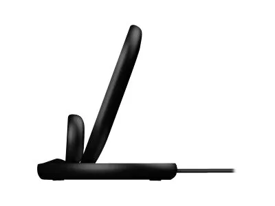 Belkin BoostCharge - Trådløs opladningsstander - 7.5 Watt - sort - for Apple AirPods; AirPods Pro; iPhone 11, 12, 7, 8, SE, X, XR, XS, XS Max; Watch