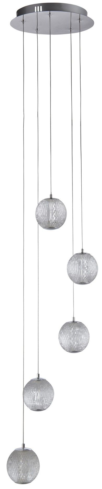 Hanglamp 51481-5CC Allure ⌀30  cm