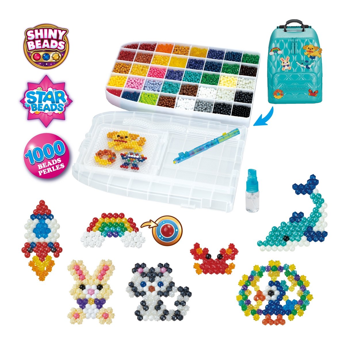 Sac à dos créatif DX Aquabeads