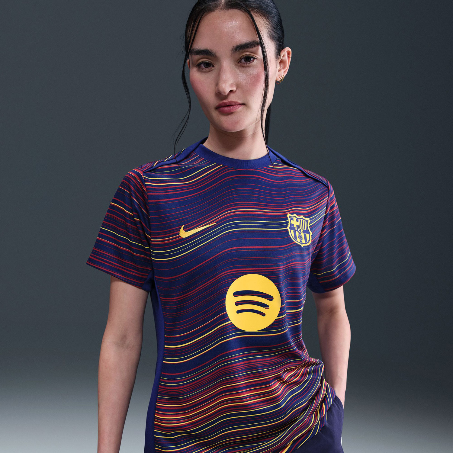 Nike FC Barcelona Pre-Match Top Dames