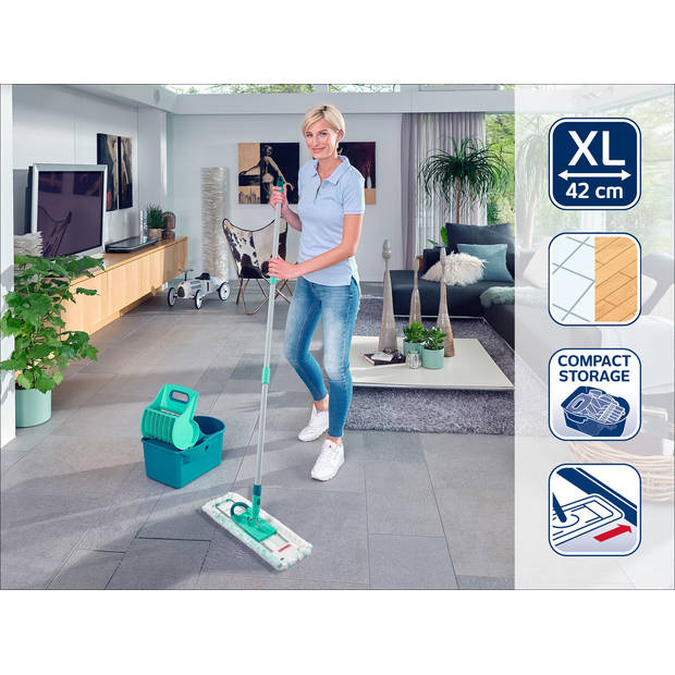 Leifheit Profi Compact vloerwisser met pers - compleet systeem