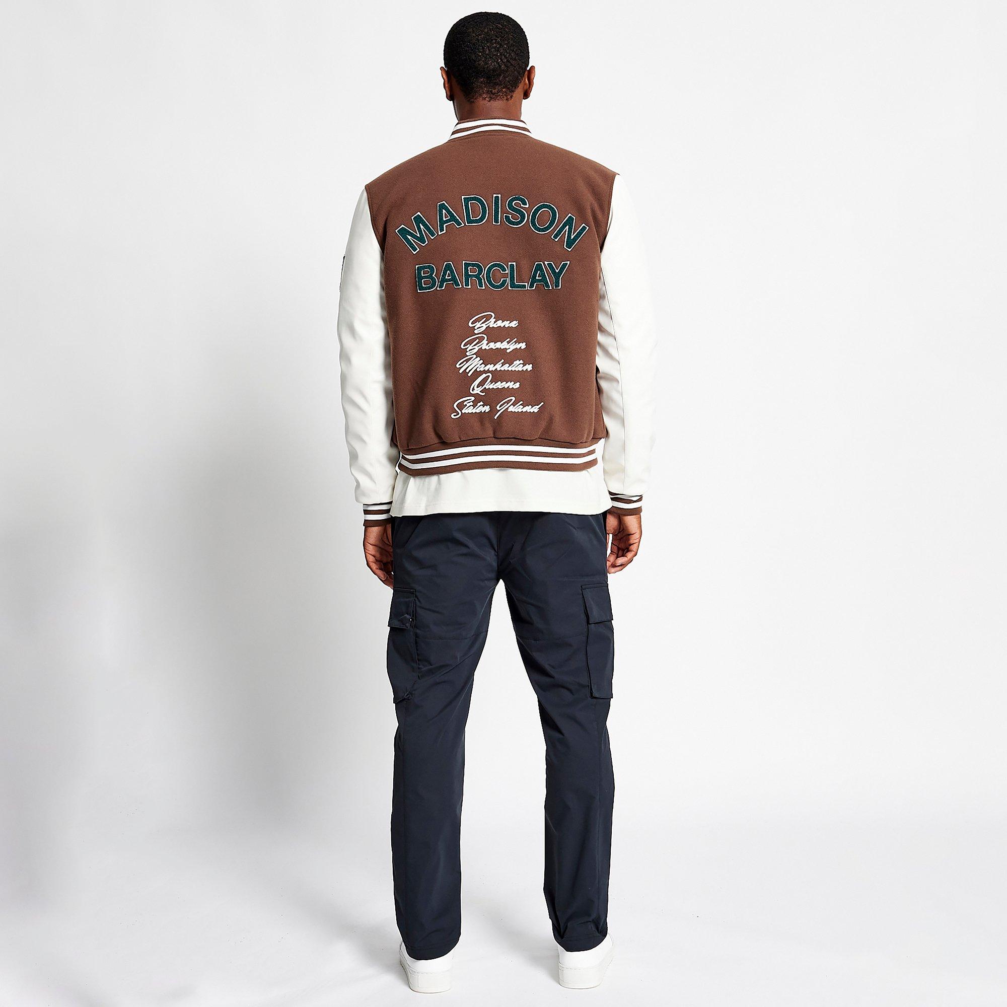 Madison Barclay Central Baseball Wool Jacket
