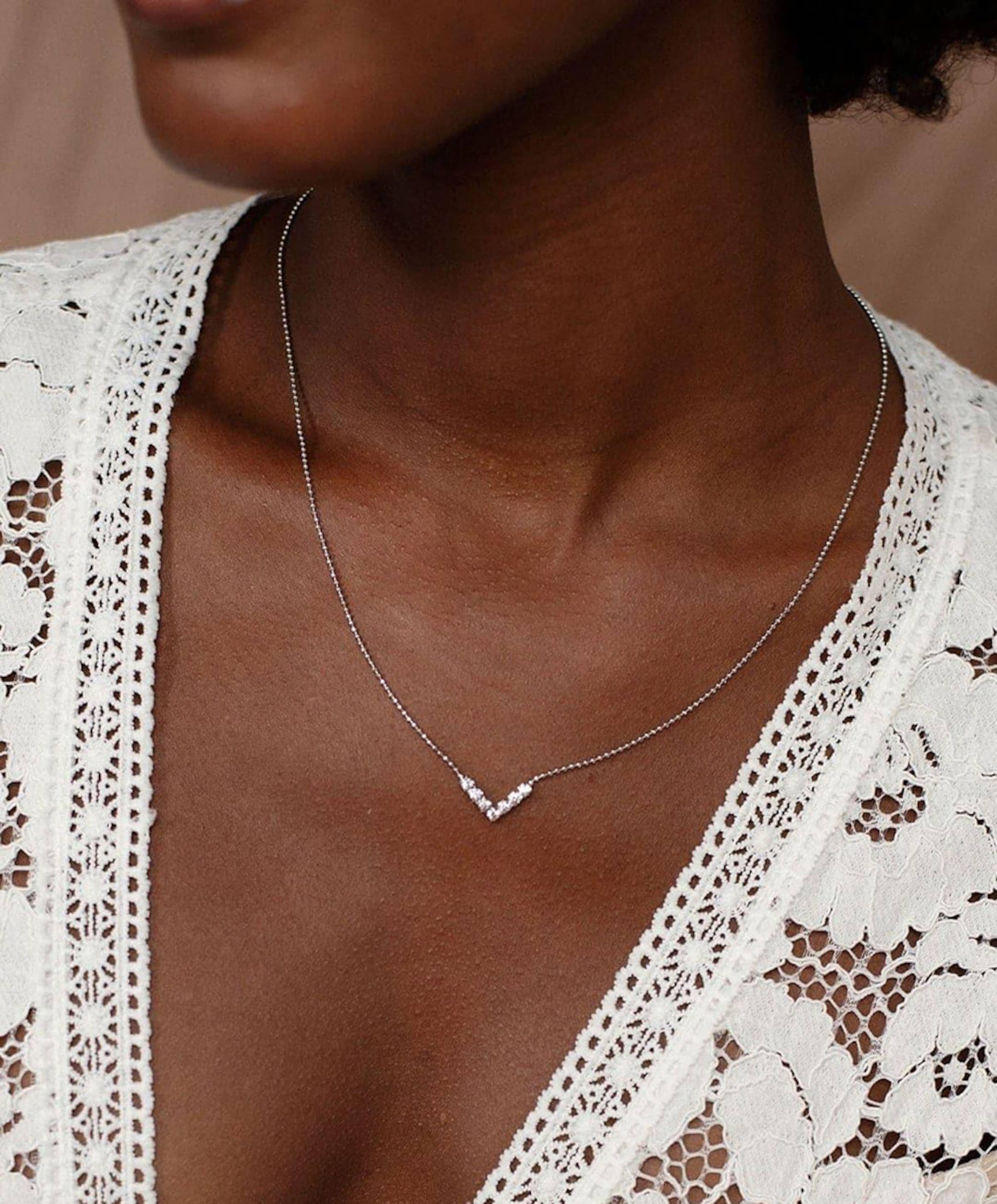 Abrazi Dames ketting zilver