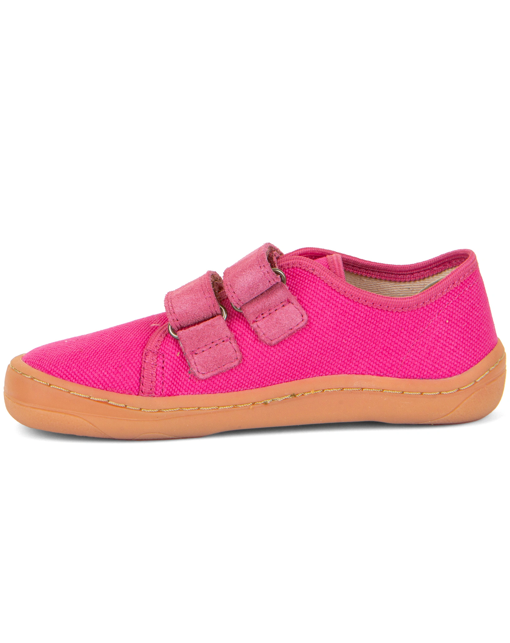 Klett-Halbschuhe CANVAS in fuxia