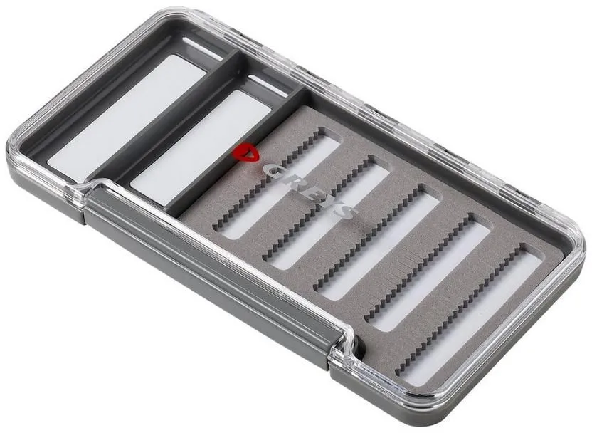Greys Greys Slim Waterproof Fly Box Dry/Wet Vanntett Og Flytende Flueboks