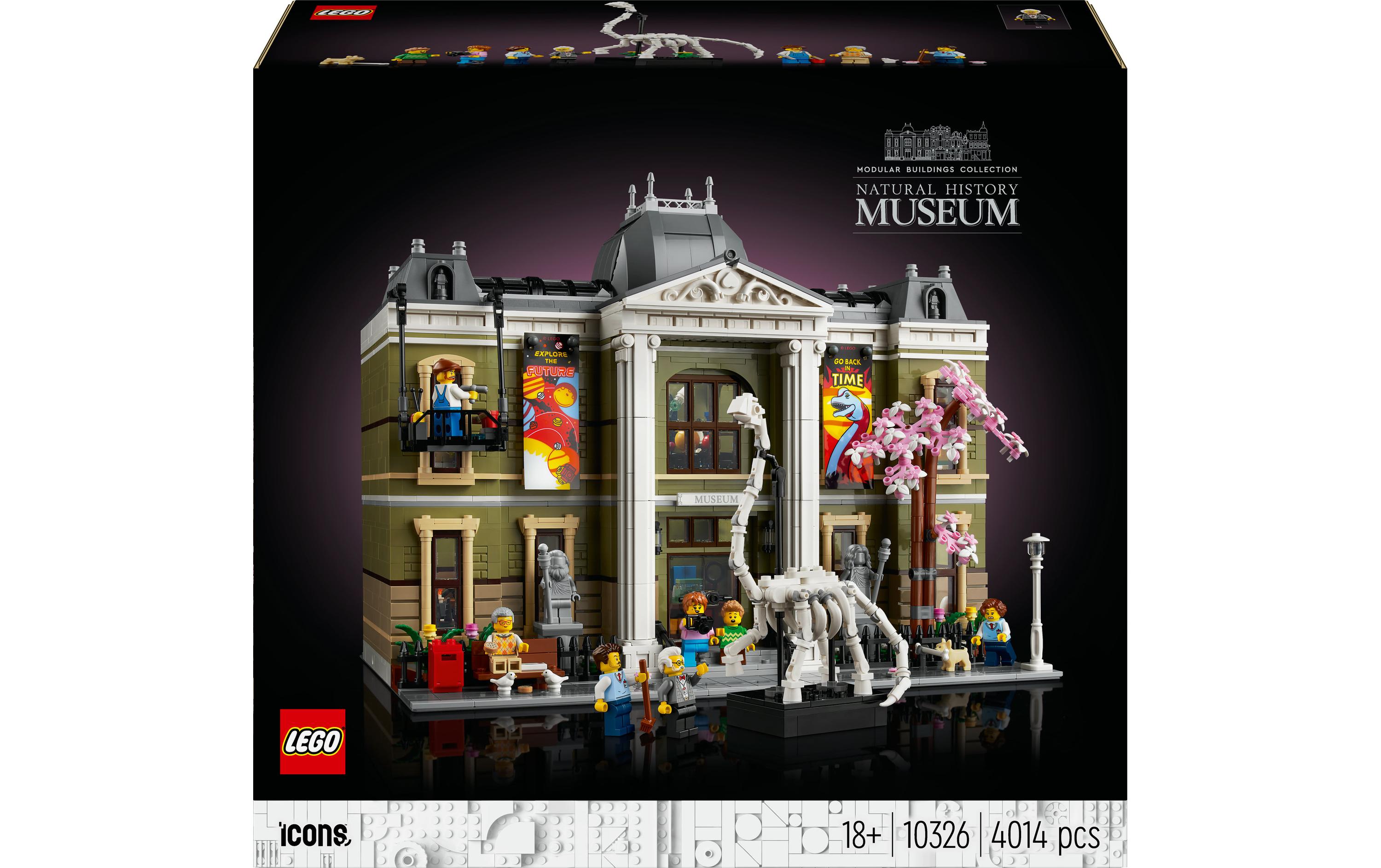 Icons Naturhistorisches Museum 10326<br>Kreatives Bauprojekt für Erwachsene
