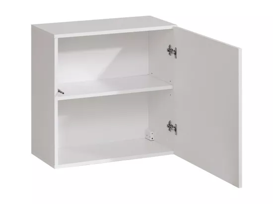 Armoire suspendue aspect chêne 60x60cm pour salon collection SWITCH.