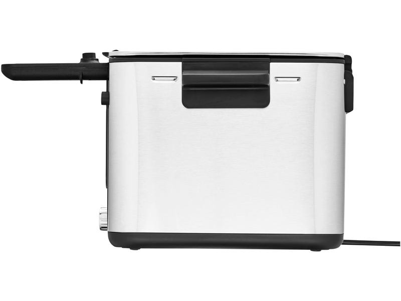 WMF Fritteuse Küchenminis Fryer & Dicer Schwarz/Silber Fritteuse mit Kartoffel Schneider