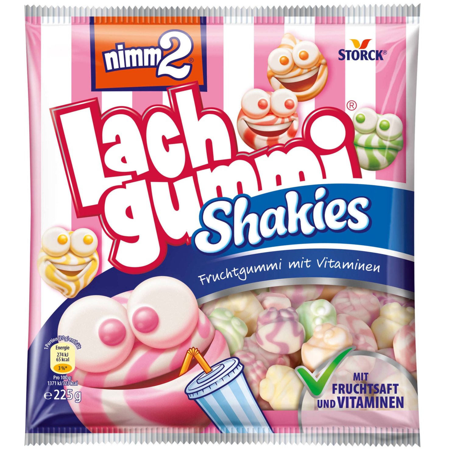 Nimm2 Lachgummi Shakies