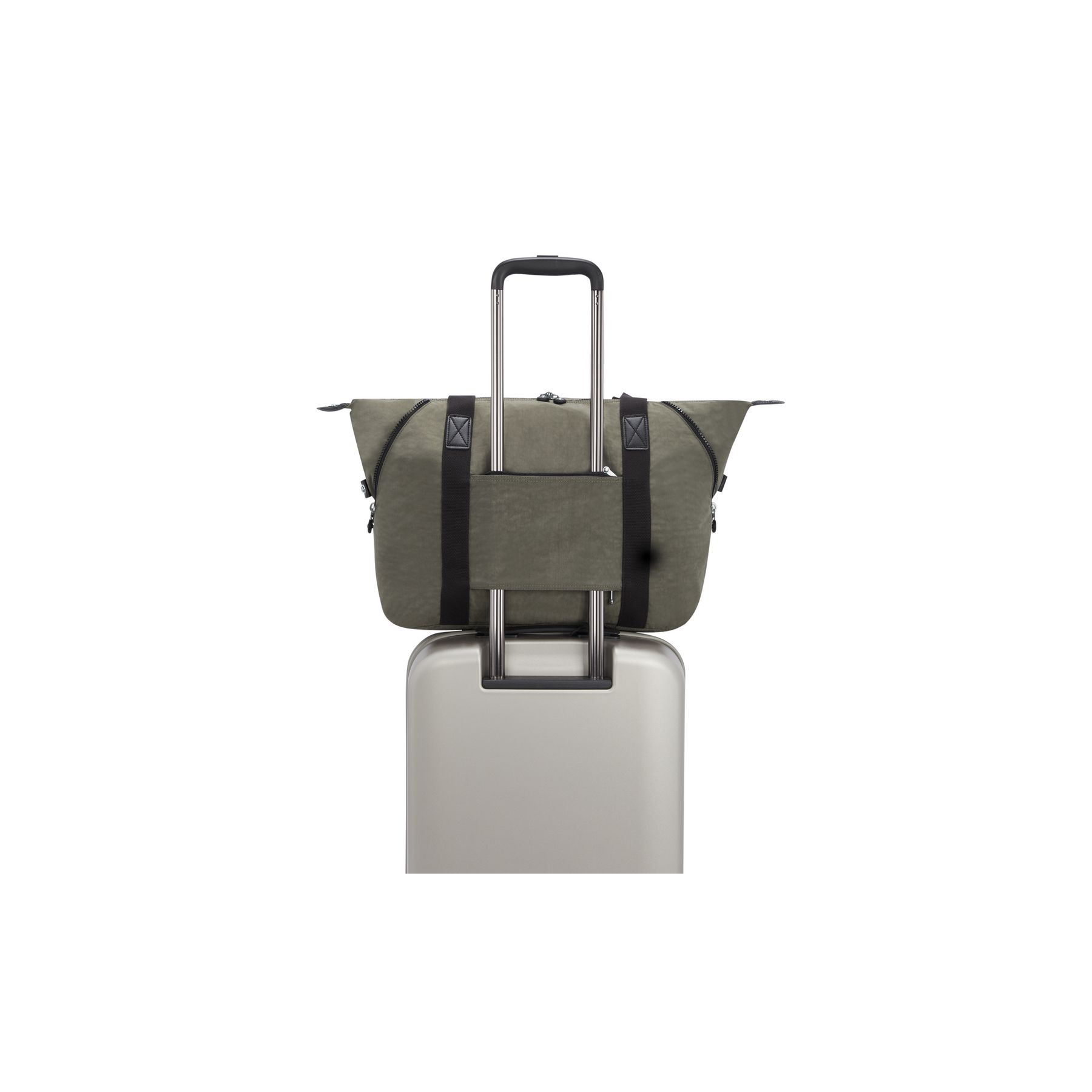 ART M Sac fourre-tout multi-usage taille moyenne avec manchon pour valise - Green Moss