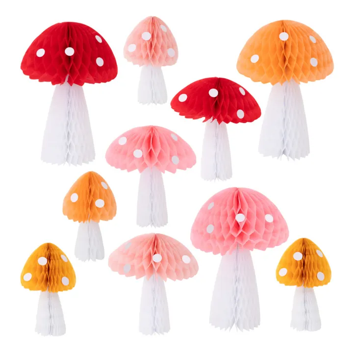 Meri Meri Décorations festives Champignons