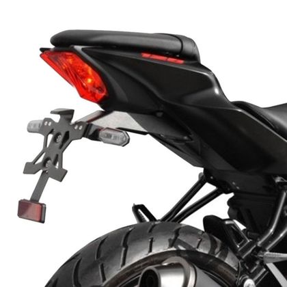 Support de plaque Top Block SUZUKI GSX S/R 125 - Noir
