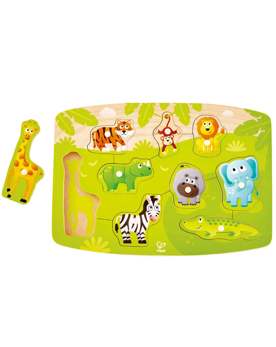 Hape Dschungelpuzzle (Kinderpuzzle)