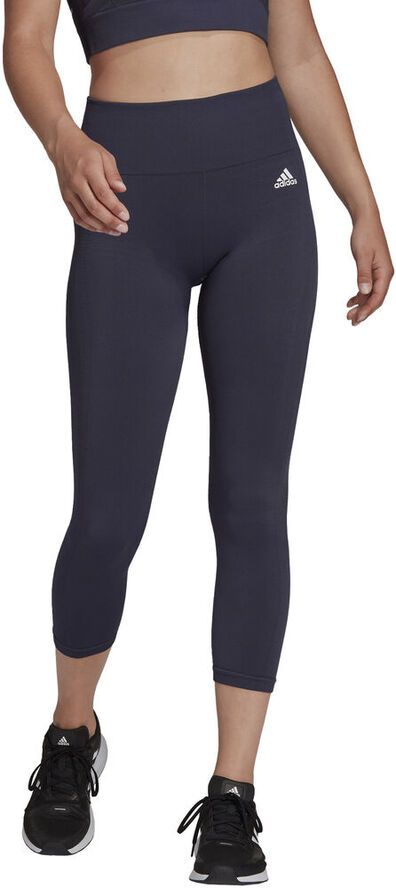 adidas Aeroknit Yoga Seamless 7/8 træningstights Blå