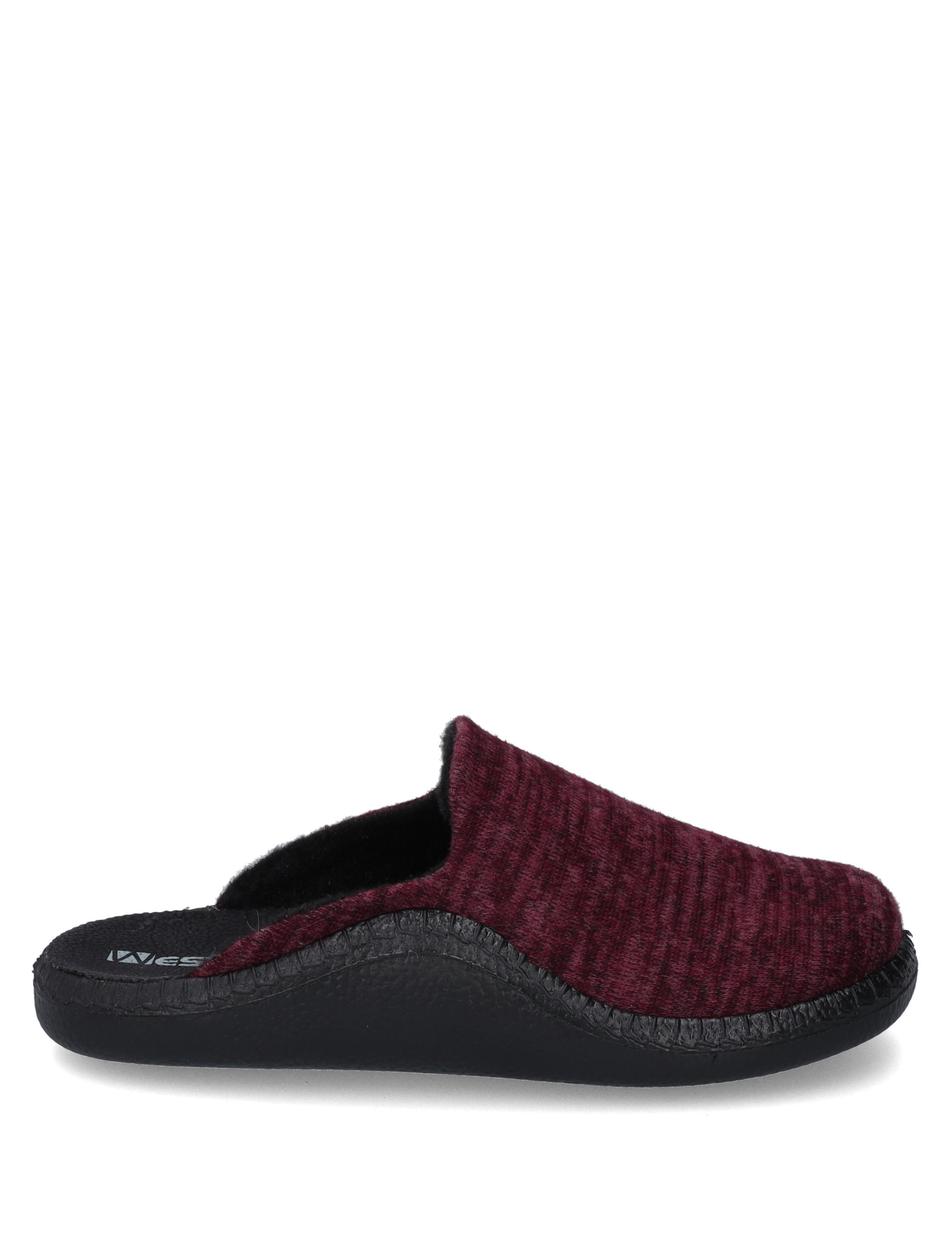 Hausschuh Monaco Damen 149, carmin