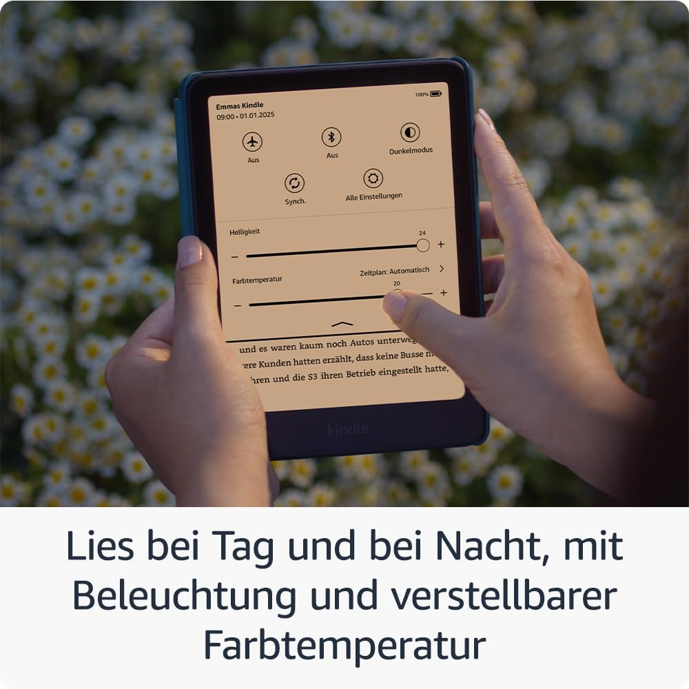 Kindle Paperwhite (2024) eReader mit 7-Zoll-Display / 16GB und ohne Werbung (B0CFPWLGF2) - Schwarz