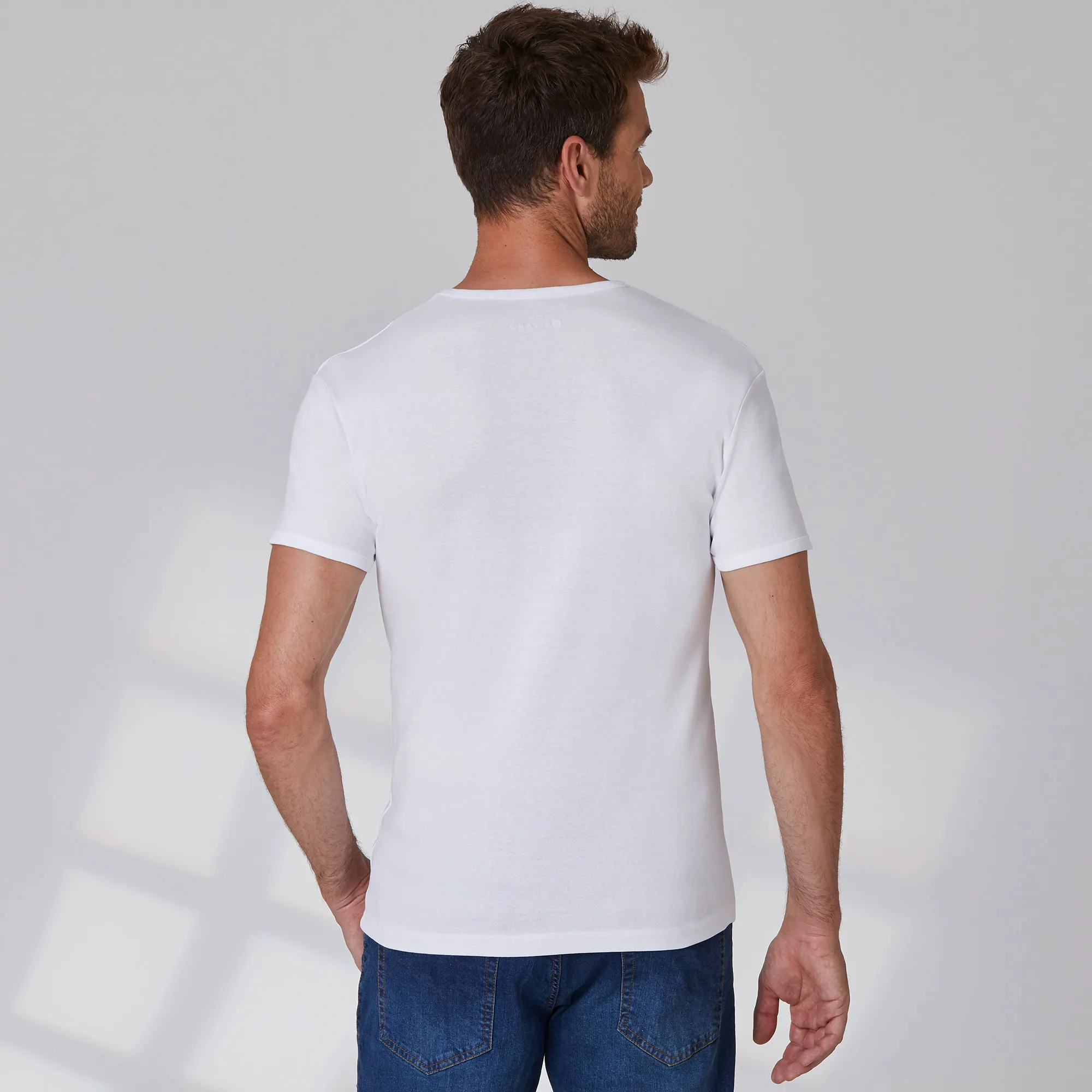 Herren-T-Shirt aus reiner Baumwolle