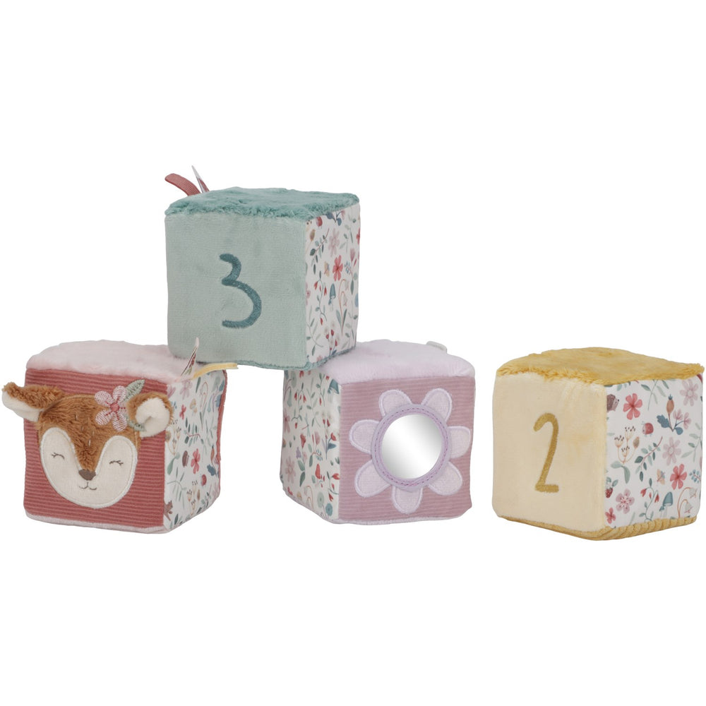 Køb Little Dutch Fairy Garden Pink Plys Terninger