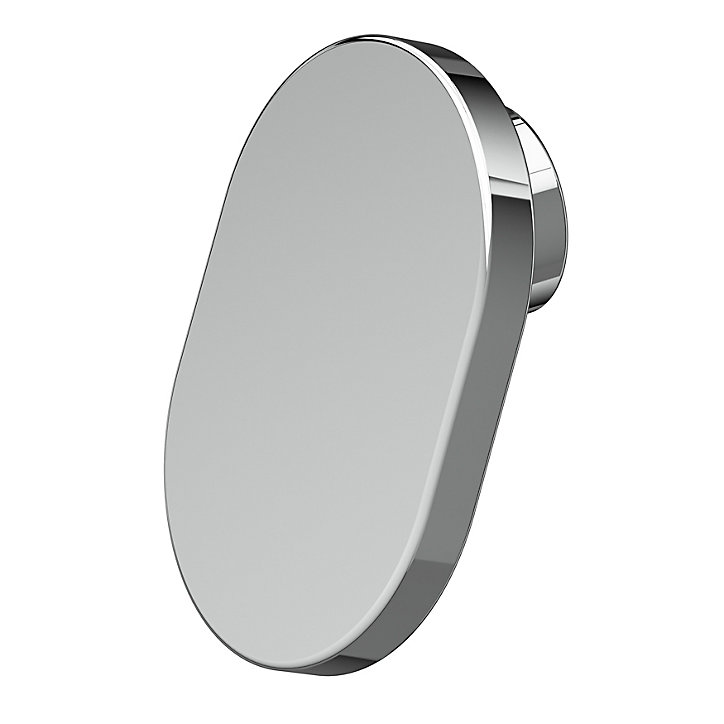 Bouton de meuble ovale Minzh gris ⌀.35mm x L.25mm