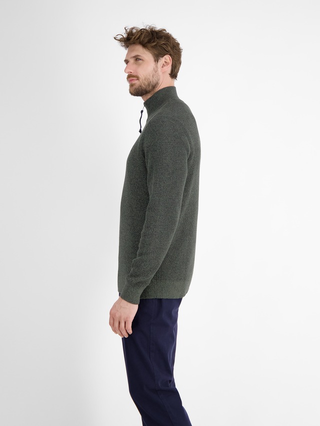 LERROS Troyer »LERROS Herren Stricktroyer in Melange-Optik«