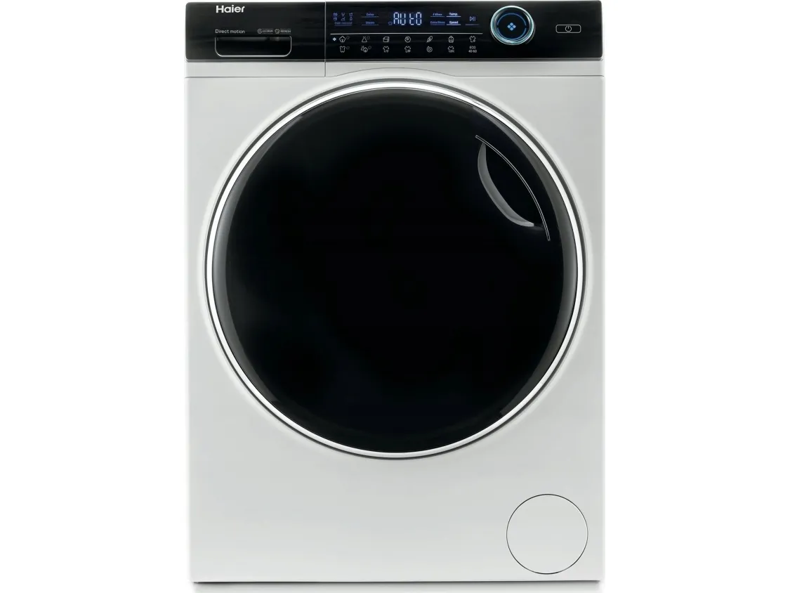 Haier I-Pro Series 7 , Front-læsning, Fritstående, Hvid, Venstre, Sort, Sort