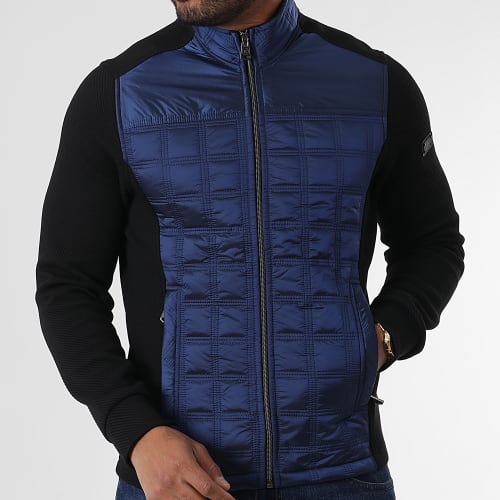 Veste Zippée BLC22K10 Noir Bleu Marine