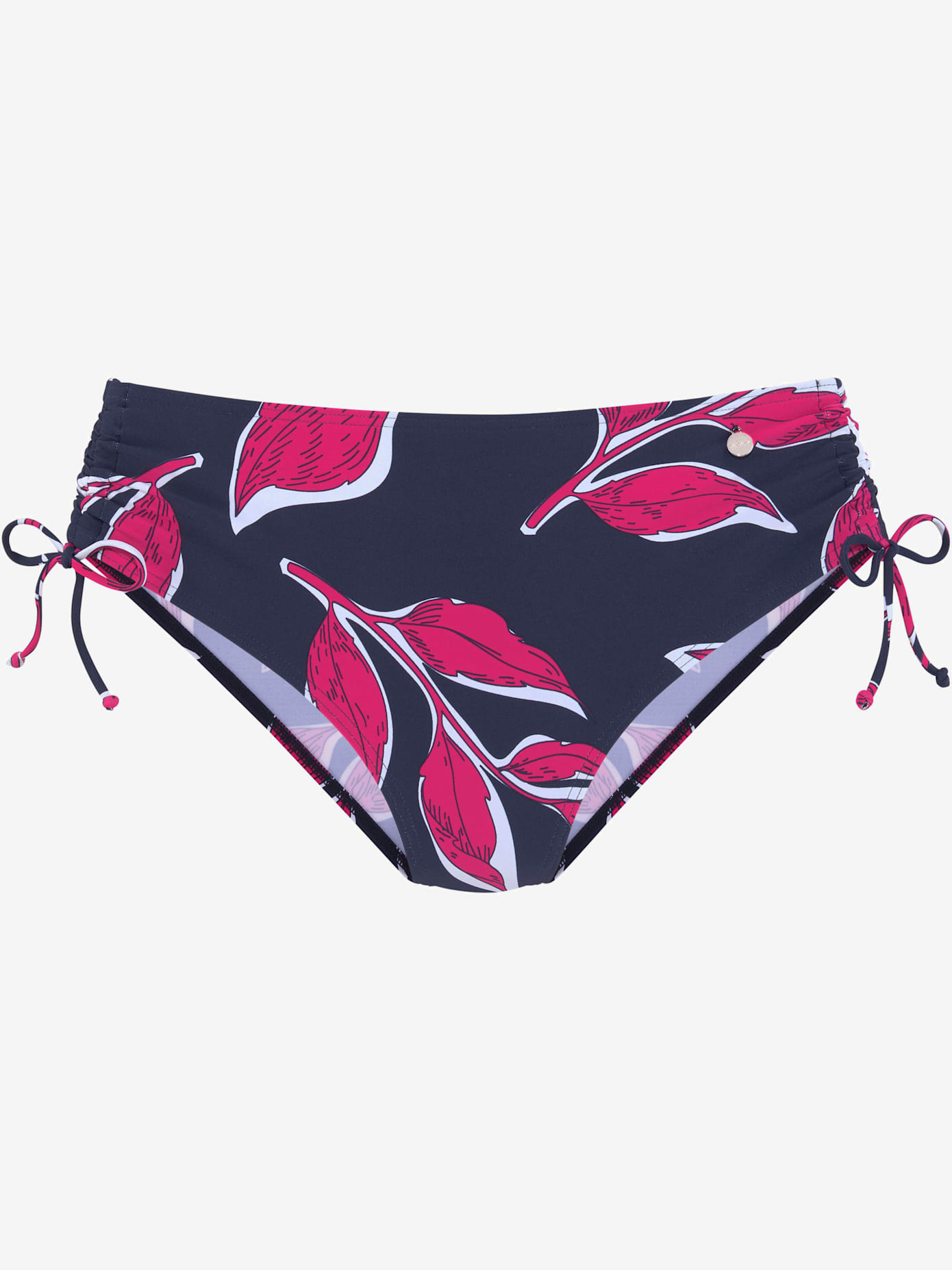 Bas de maillot de bain joli imprimé feuilles