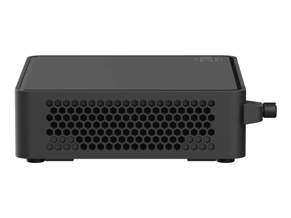 ASUS NUC 15 Pro Slim Kit RNUC15CRKC500002 - Barebone - mini PC 1 x Core 5 210H / op til 4.8 GHz - RAM 0 GB - Intel Graphics - IEEE 802.11ax (Wi-Fi 6), IEEE 802.11be (Wi-Fi 7), Bluetooth 5.4, Gigabit Ethernet, 2.5 Gigabit Ethernet - sort