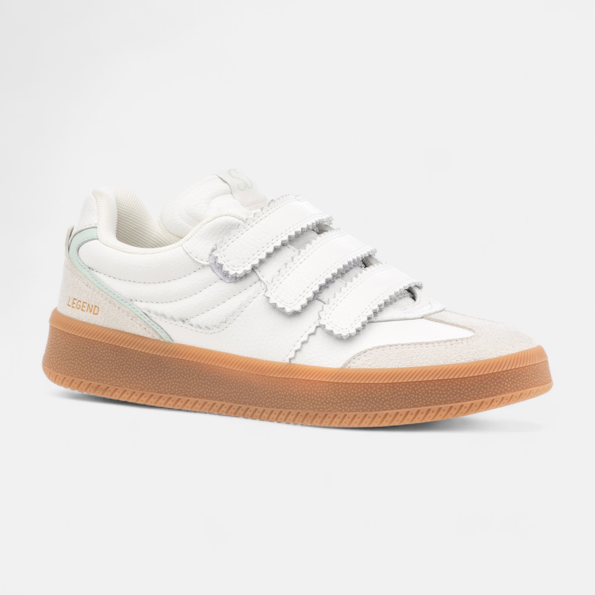 Sneakers Femme en cuir blanc