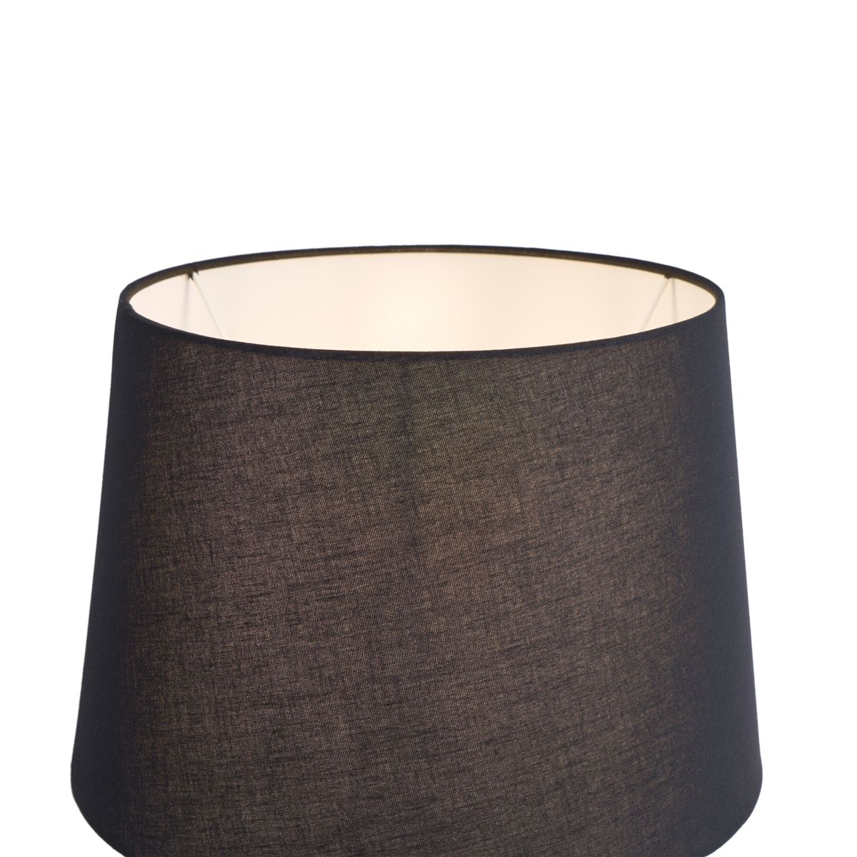 Klassieke vloerlamp zwart met zwarte kap en leeslampje - Retro