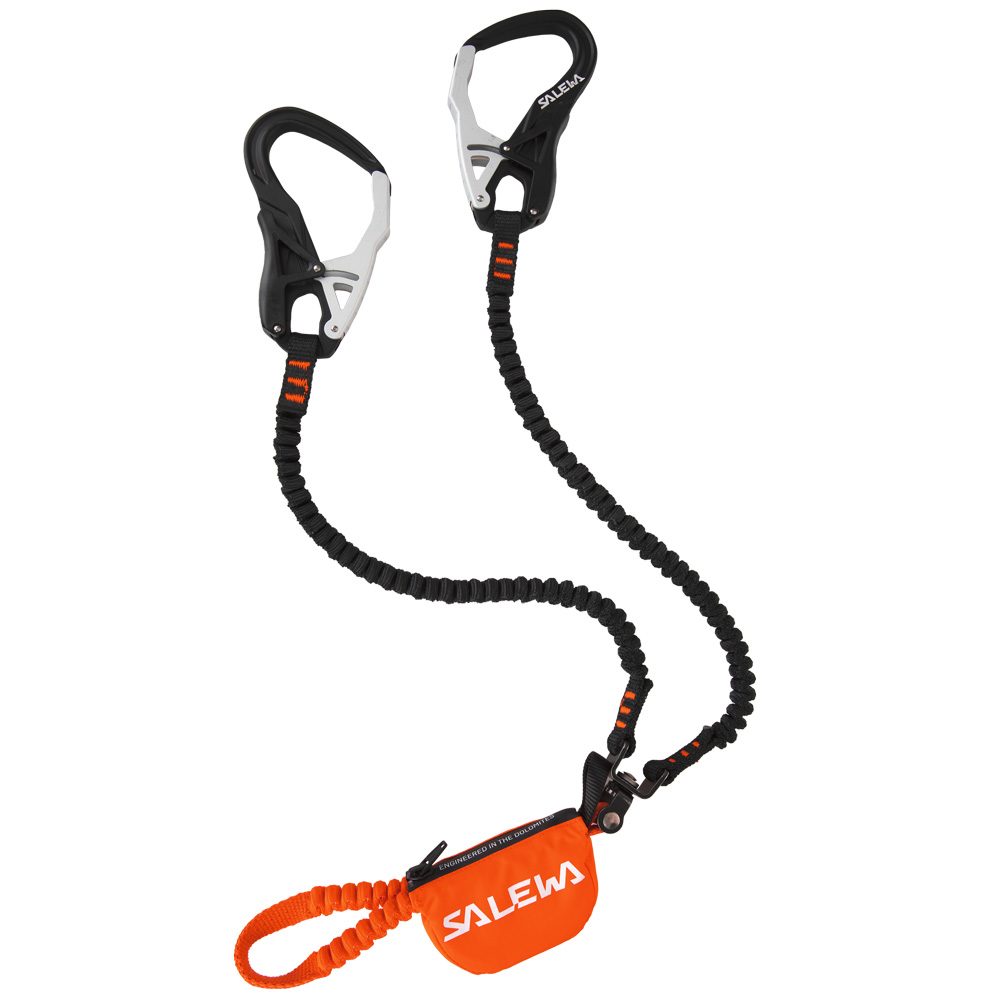 SALEWA Ergo Tex Klettersteigset schwarz orange