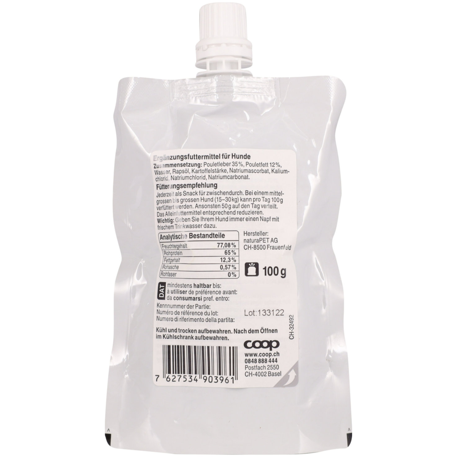Naturaplus Hundesnack Creamy Geflügel