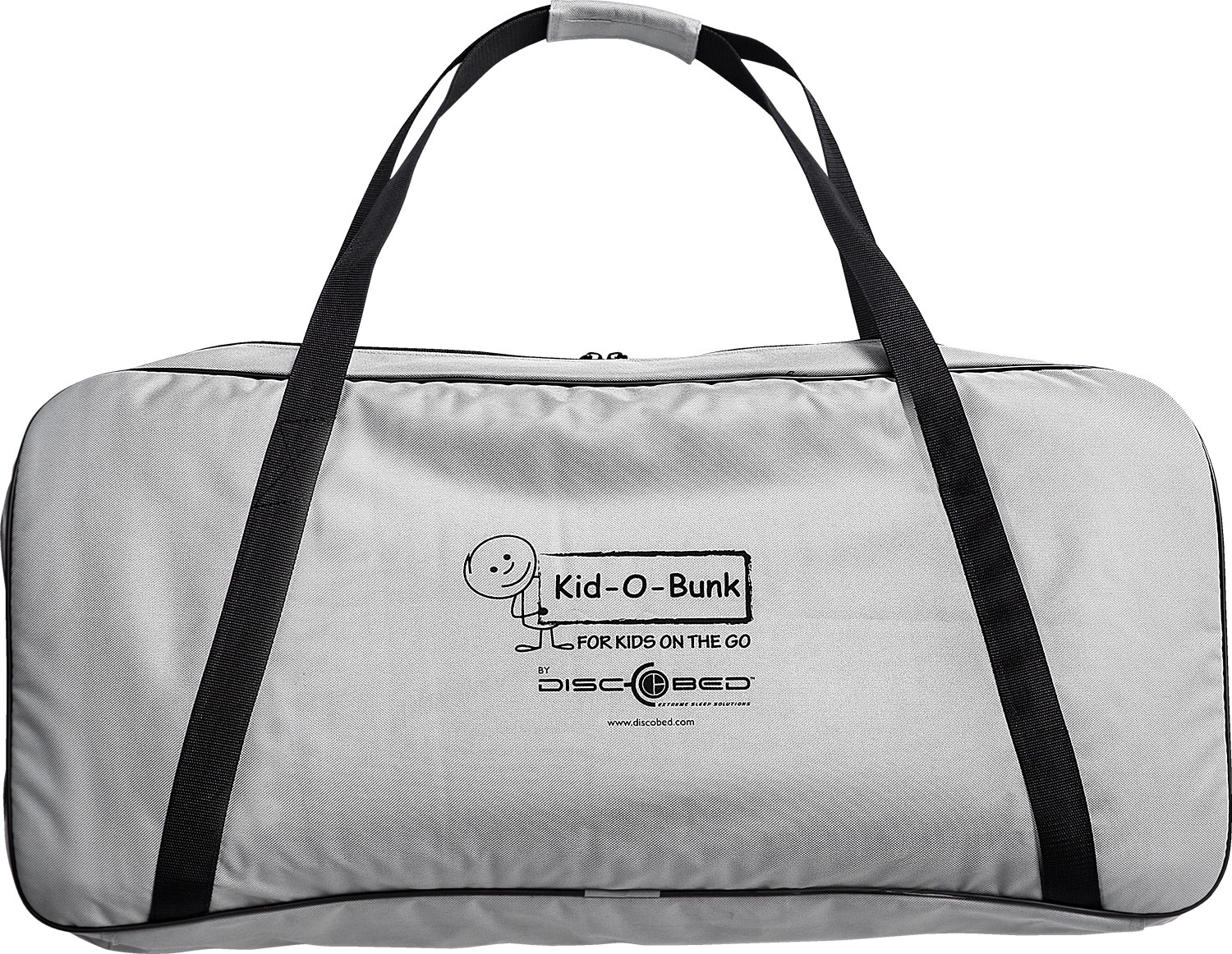 Disc-O-Bed Kid-O-Bed Einzelbett runder Rahmen ohne Seitentasche - Grün
