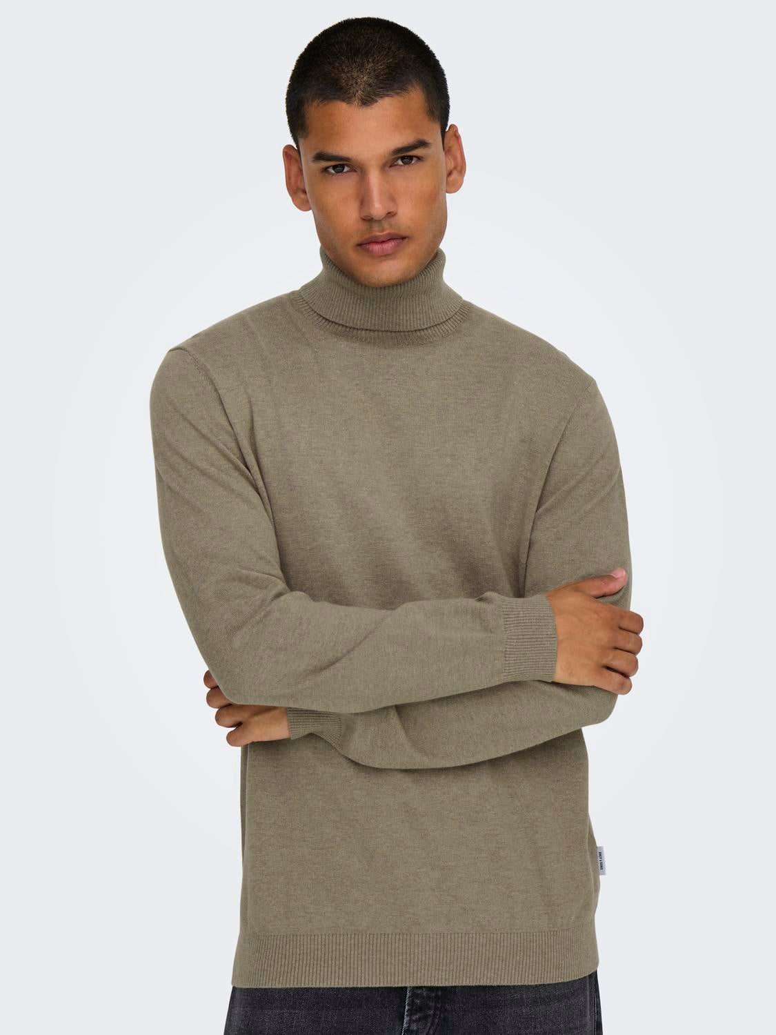 ONSLOUI Pullover Desert Taupe