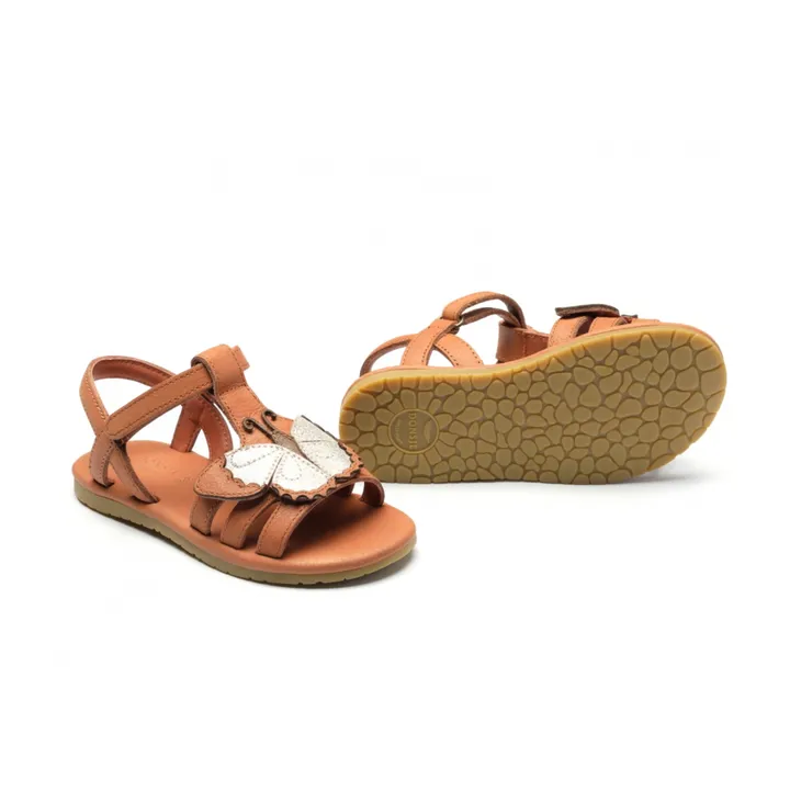 Donsje Sandales Iles Sky Papillon | Camel