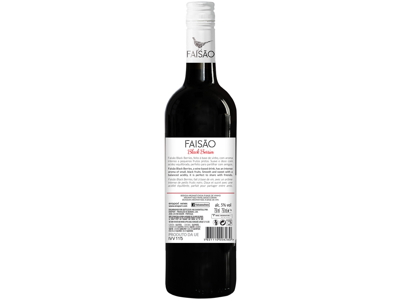 BEBIDA FAISÃO BLACK BERRIES 0.75L