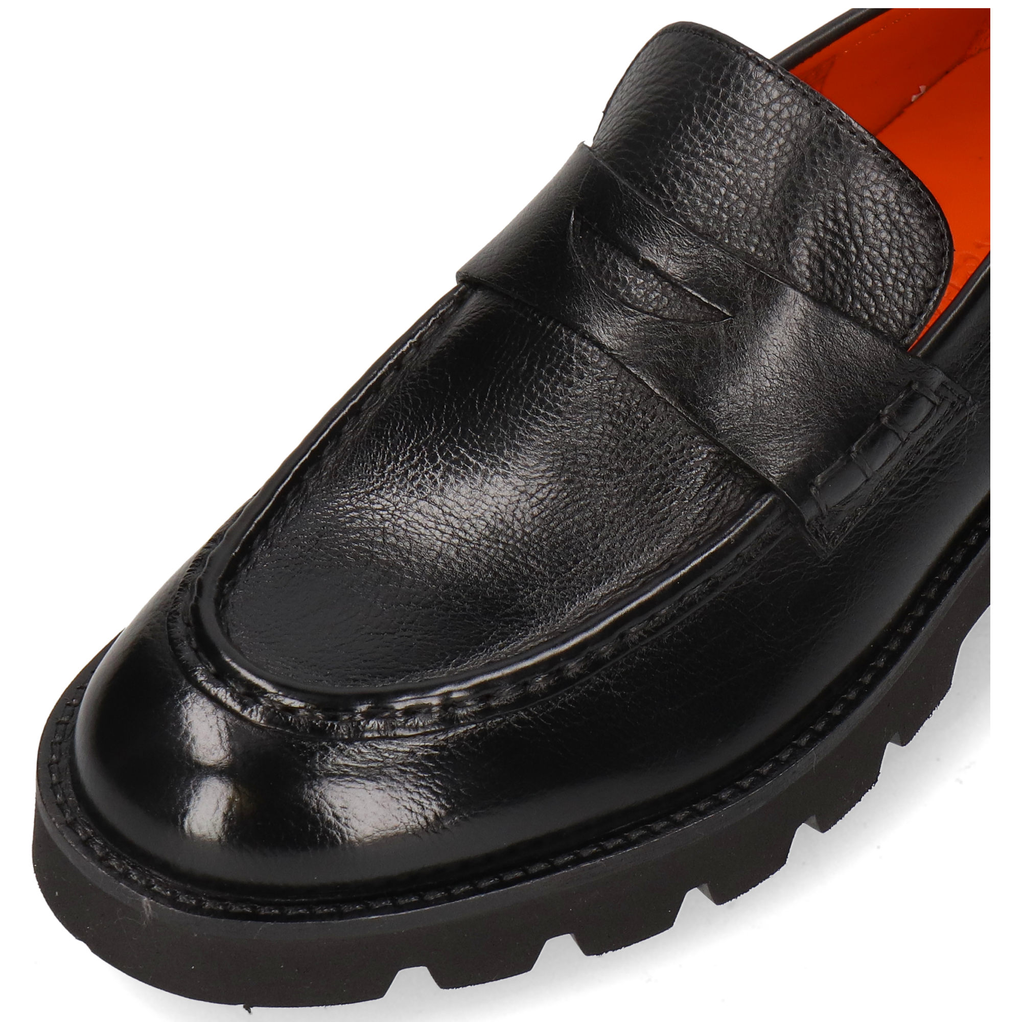 JADE 6 - Mocassins à semelle plateforme | Noir