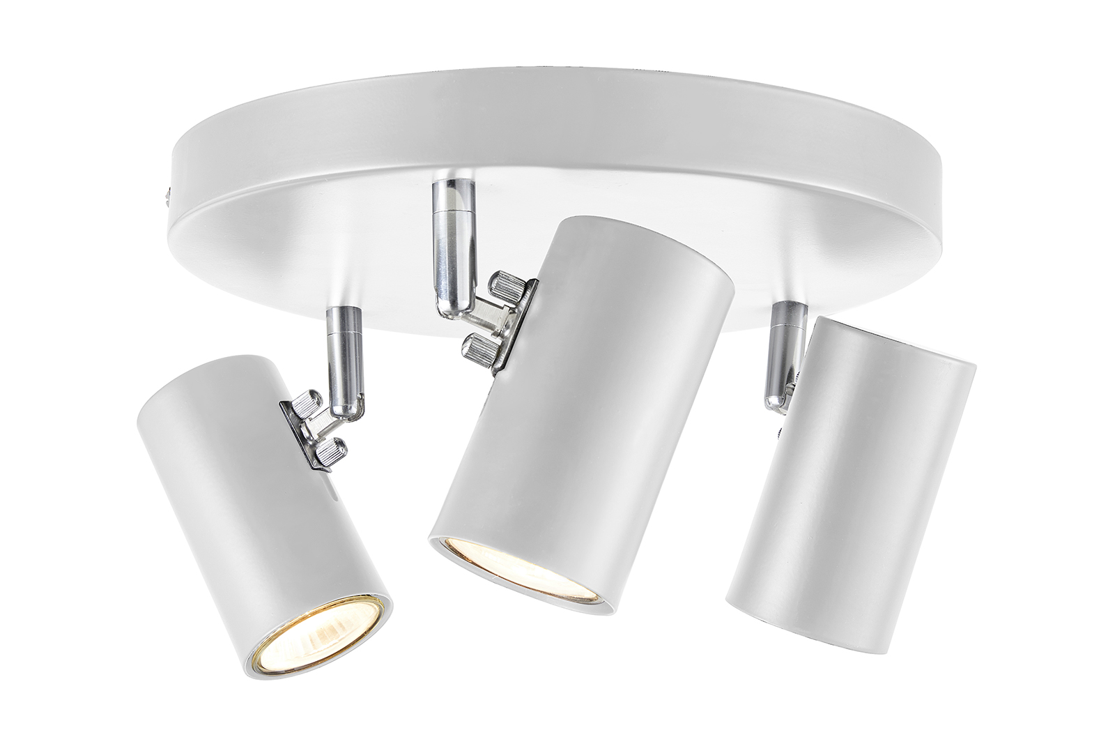 Tube taklampe Hvit med 3 lys