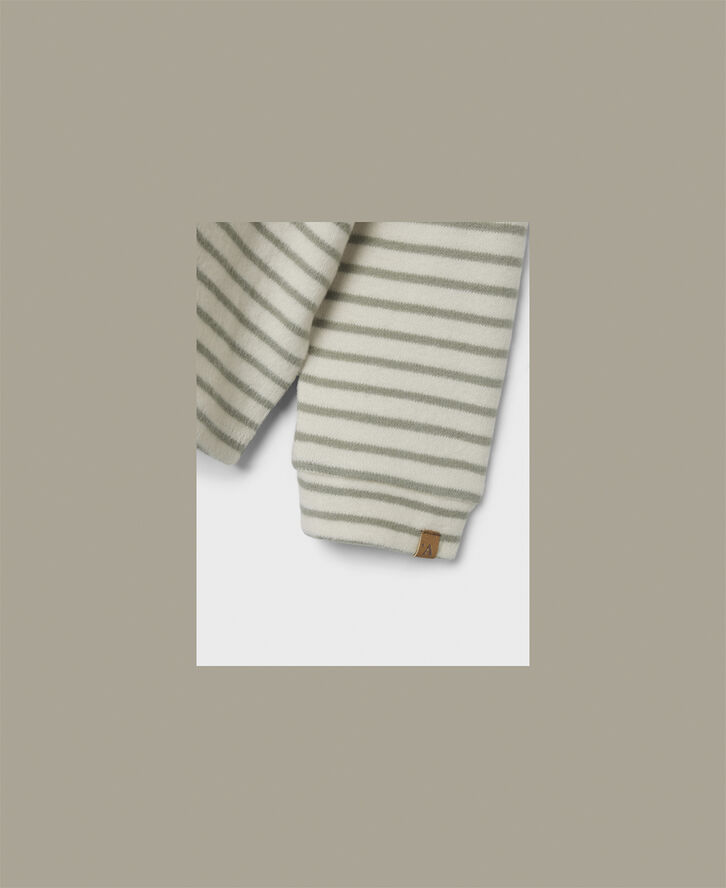 Lil' Atelier NMMTHORO LS NREG TOP STRIPE LIL Birch/seagrass