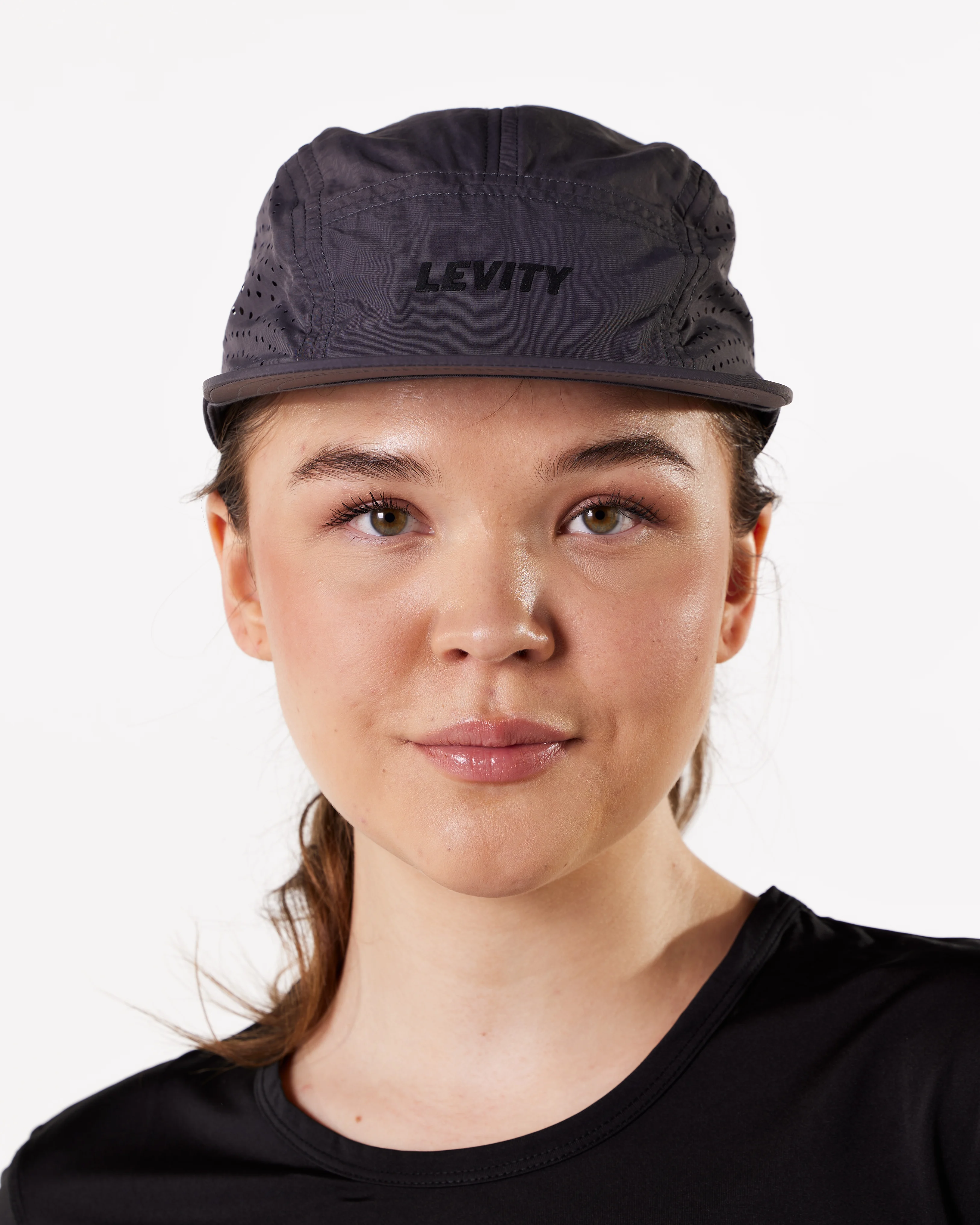 LEVITY Running Cap Dark Grey