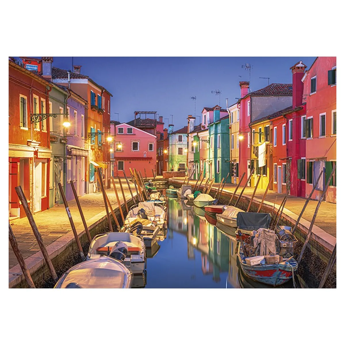 Sentosphere Puzzle Calypto Burano Italie 500 pièces