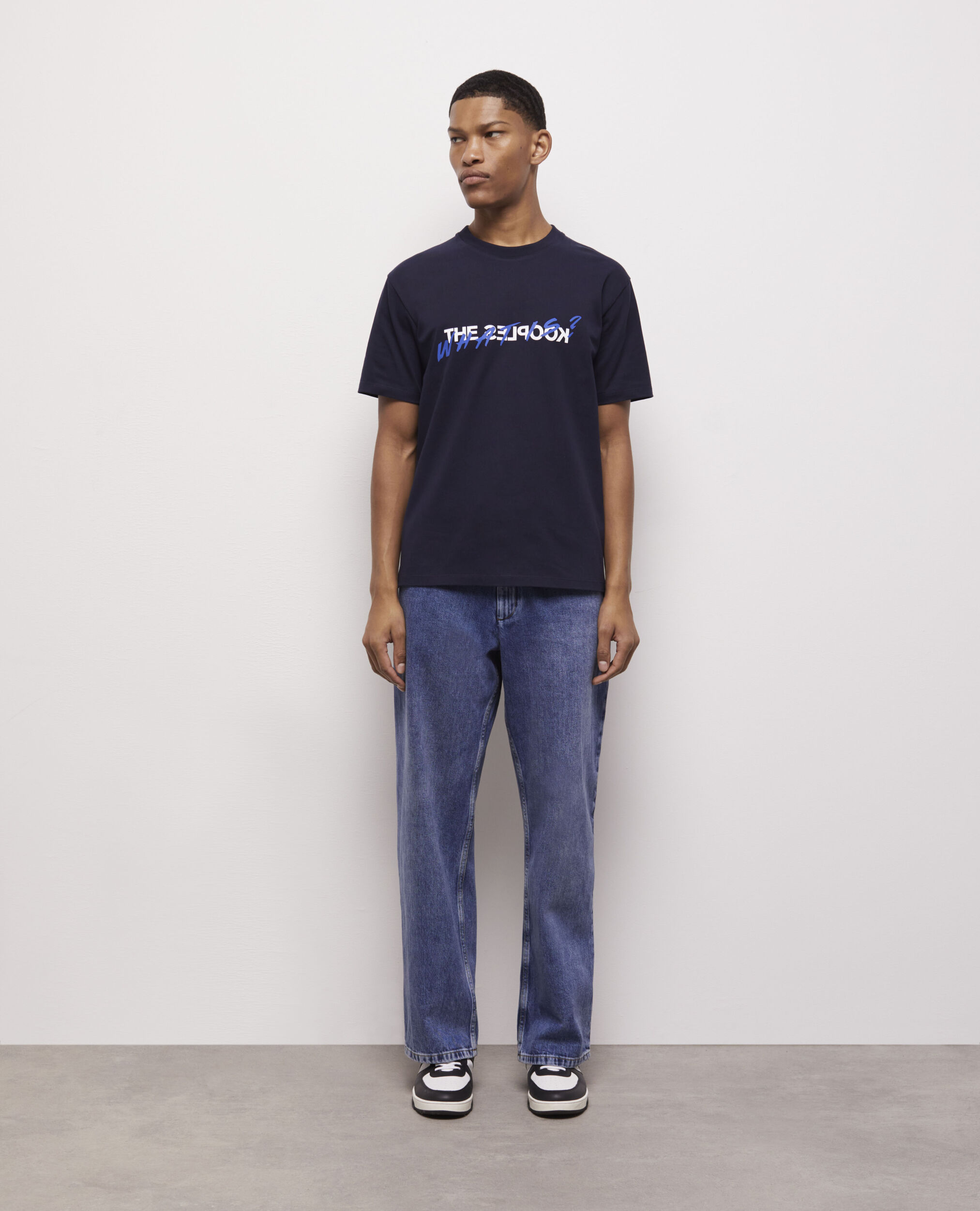 T-shirt What is bleu