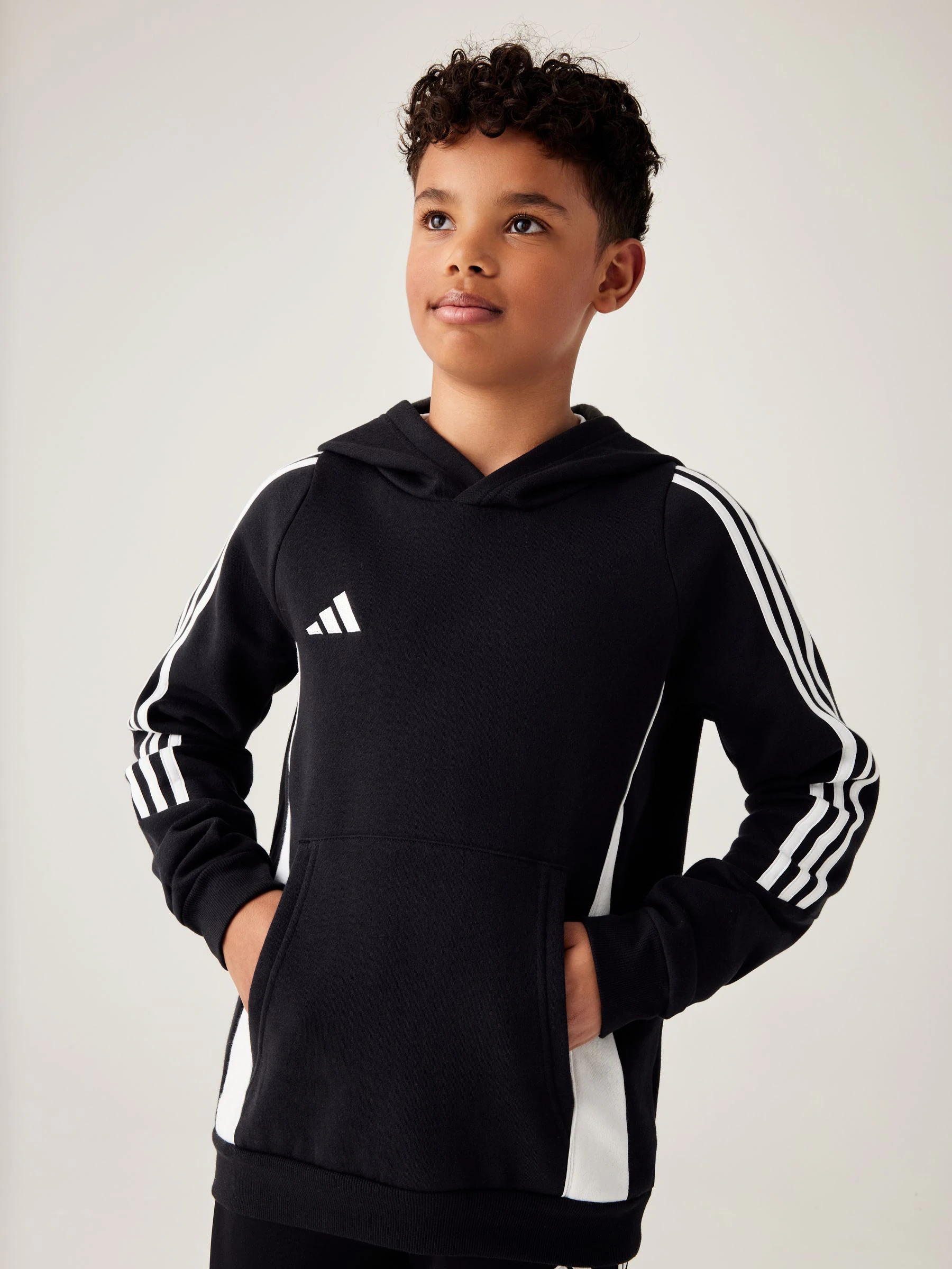 Zwart/wit - adidas Tiro 24 Sweat hoodie voor kinderen
